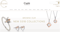 Desktop Screenshot of cupittjeweller.clogau.co.uk