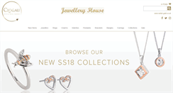Desktop Screenshot of jewelleryhouse.clogau.co.uk